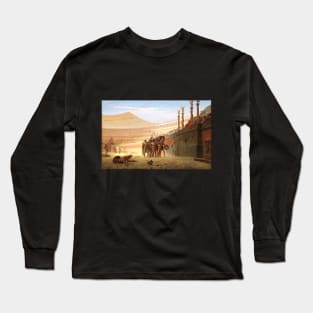 Ave Caesar Morituri te Salutant - Jean-Léon Gérôme Long Sleeve T-Shirt